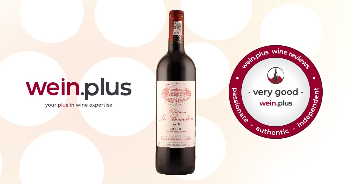 2018 Médoc AOC Cru Bourgeois from Château Le Bourdieu | wein.plus Wine  Reviews