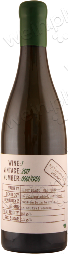 2017 Pinot Blanc Landwein trocken "Nr. 1 - old vines"