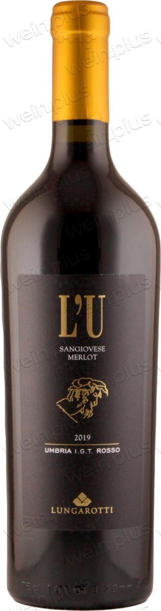 Wine from 2019 | wein.plus Umbria Rosso Lungarotti Sangiovese-Merlot Reviews IGT