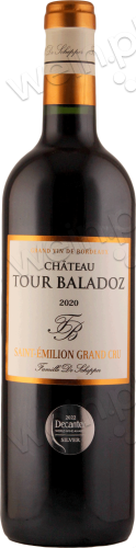 2020 Saint-Émilion Grand Cru AOC Château Tour Baladoz