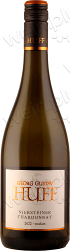 2022 Nierstein Chardonnay trocken from Weingut Georg Gustav Huff | wein.plus  Wine Reviews