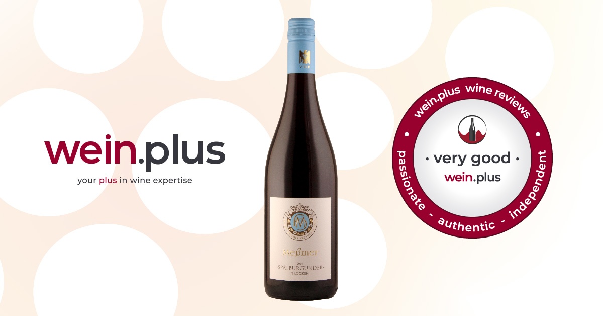 2019 Spätburgunder VDP.Gutswein trocken from Weingut Herbert Meßmer | wein.plus  Wine Reviews | Rotweine